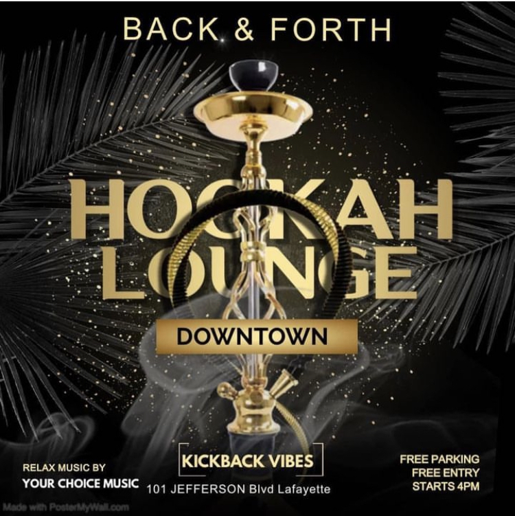 Back & Forth Hookah Lounge Lafayette